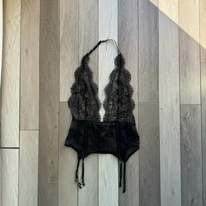 Victoria's Secret Black Lace Piece Of My Heart
Corset